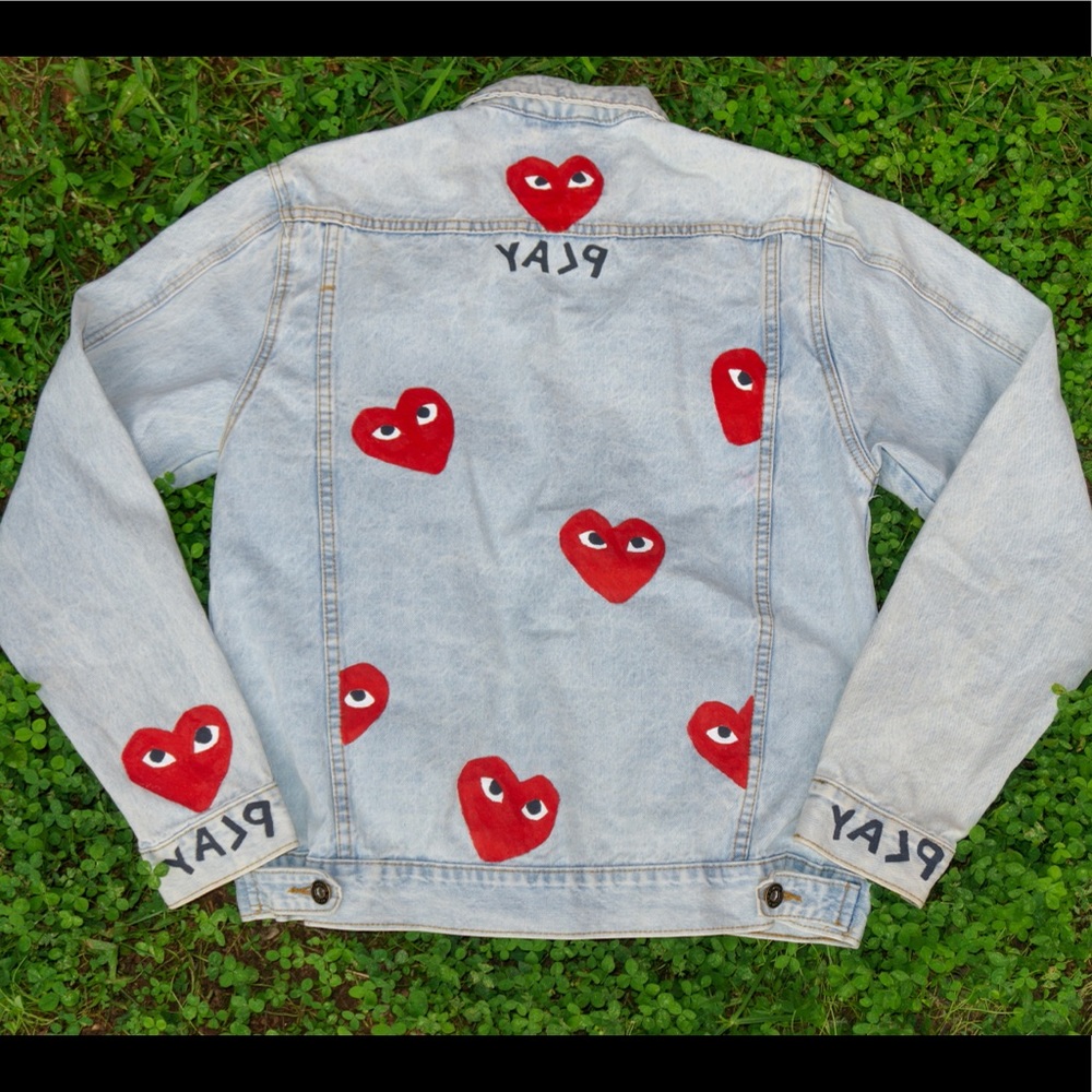 Play Hearts Denim Jacket